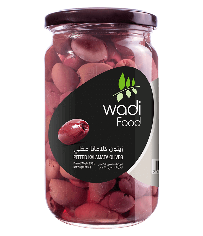 Pitted Kalamata Olives 650gm Jar