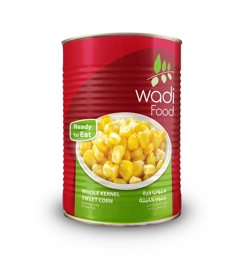 Whole Kernel Sweet Corn, 400 gm Easy Open Can
