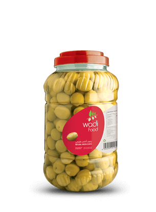 Natural Green Olives 1.5 Kg PET