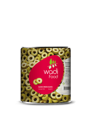 Sliced Green Olives 1.5 kg Tin