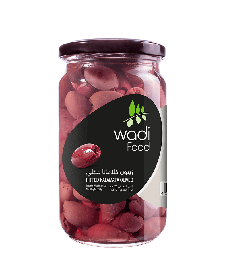 Pitted Kalamata Olives 650gm Jar