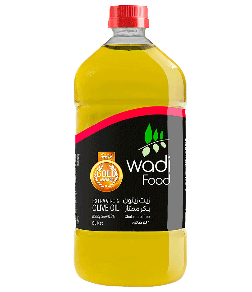 زيت الزيتون البكر الممتاز في زجاجة بلاستيكية 2 لتر
