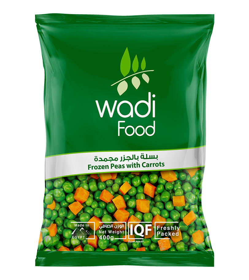Frozen Peas with Carrots 400 gm