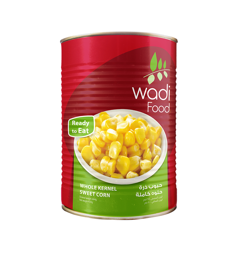 Whole Kernel Sweet Corn, 400 gm Easy Open Can