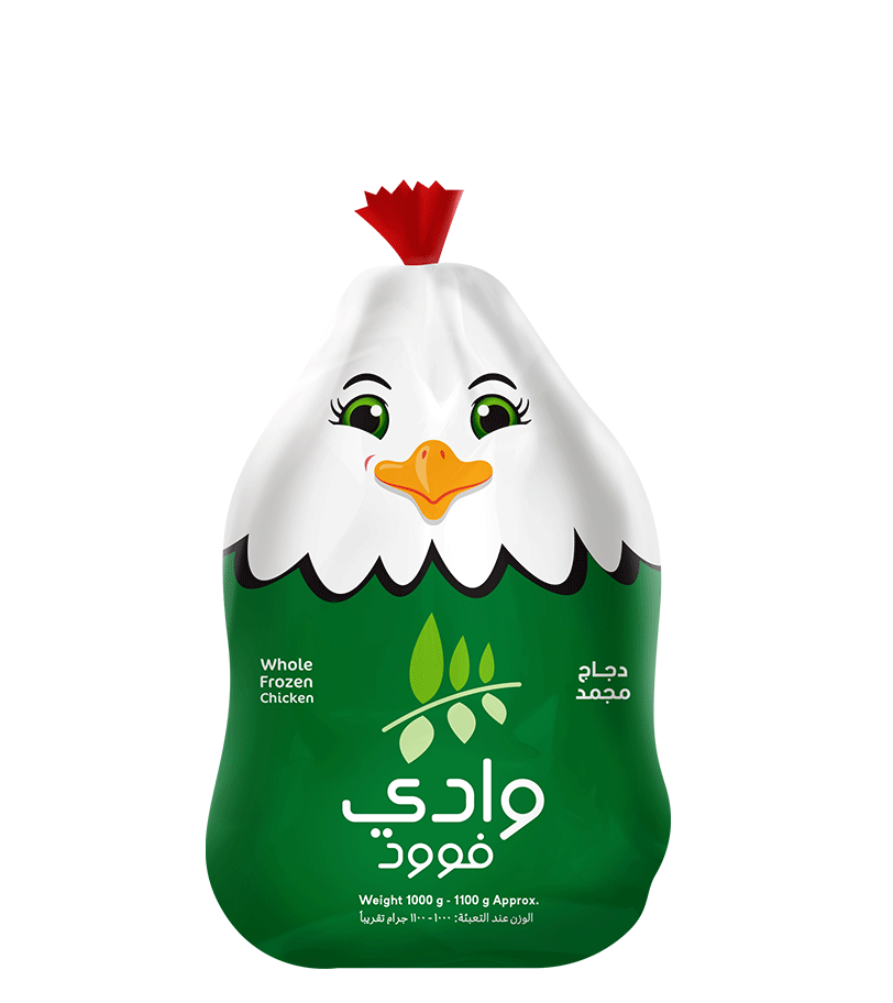 Whole Frozen Chicken, 1000 -1100 Gram approx.