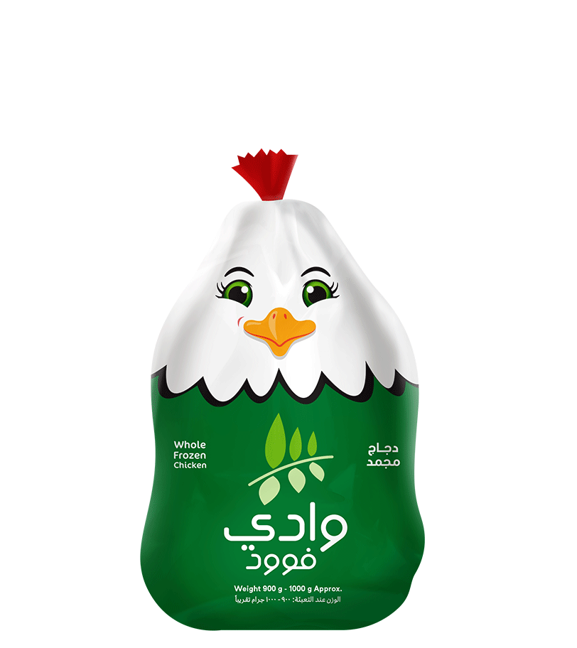 Whole Frozen Chicken, 900-1000 Gram approx.